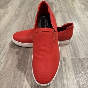 Badgley Mischka Red Leather Sneaker Men's Size 10